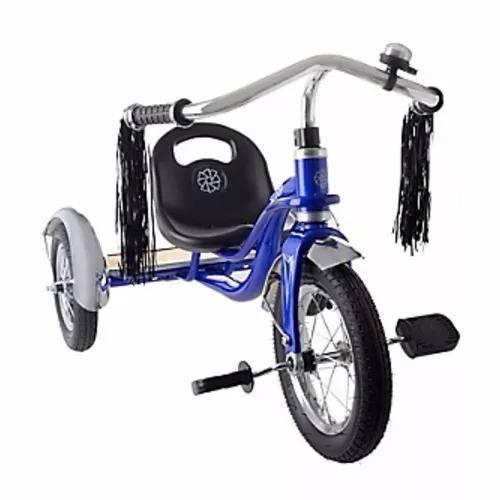 Triciclo Retro Scoop Azul Original