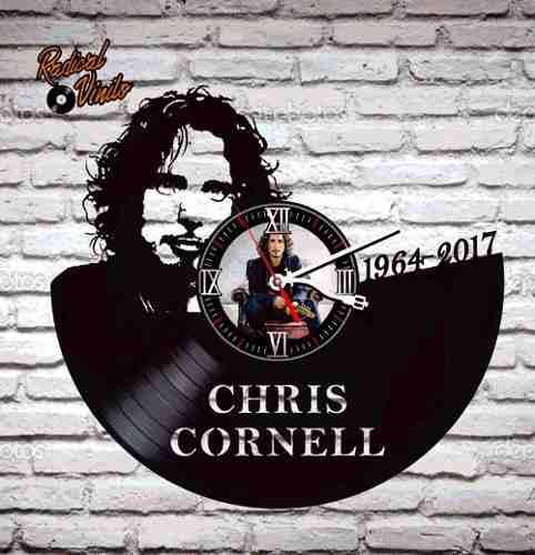 Reloj De Vinilo Chris Cornell Regalos