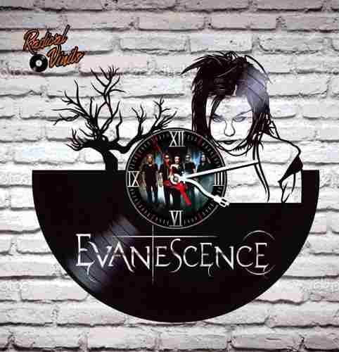 Reloj De Vinilo Retro Evanescence 1 Regalos