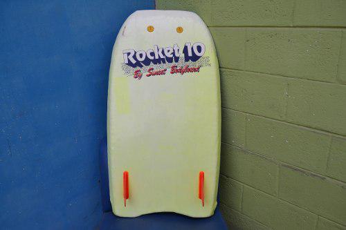 Tabla Bodyboard Sunset Rocket 10 Con 2 Quillas Que Permit