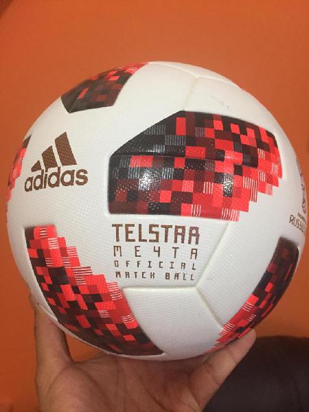 Balon Adidas Telstar Russia 2018 Oficial nro 5 grass natural