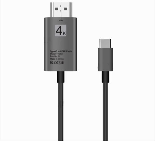 Cable Adaptador Usb Tipo C A Hdmi 2k - 4k - Ipad Pro 2018