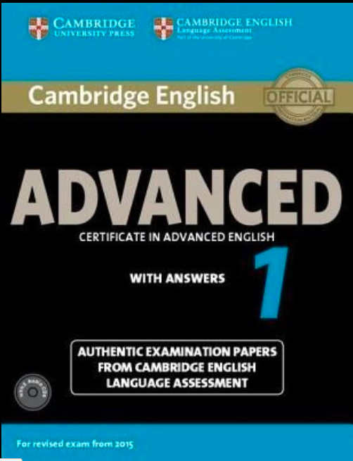 Cambridge English Advanced CAE 1 libro en PDF con audio CDs