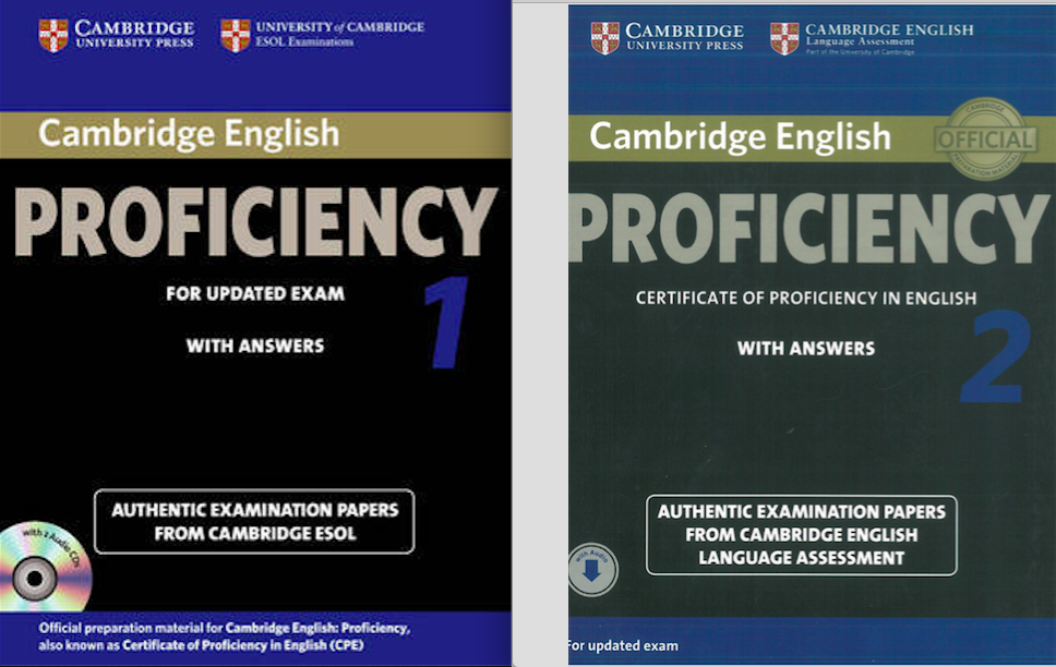 Cambridge Proficiency 1 and 2 libros en PDF incluye los