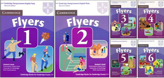 Cambridge Young Learners Flyers libros en PDF del 1 al 6