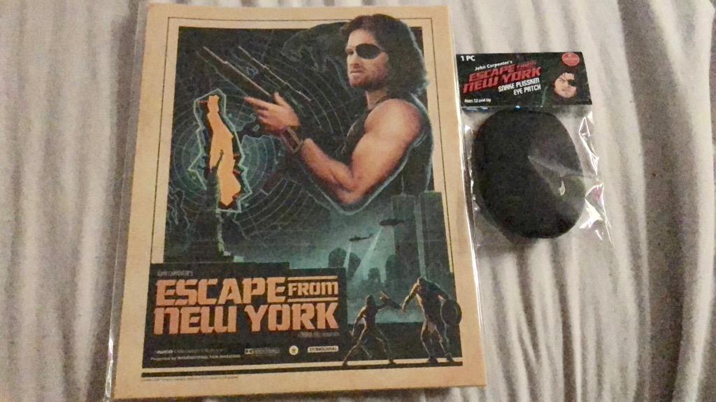 Cartel de Escape From New York