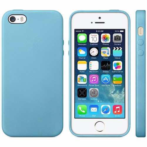 Case Protector Modelo Leather Iphone 5s & Se Apple