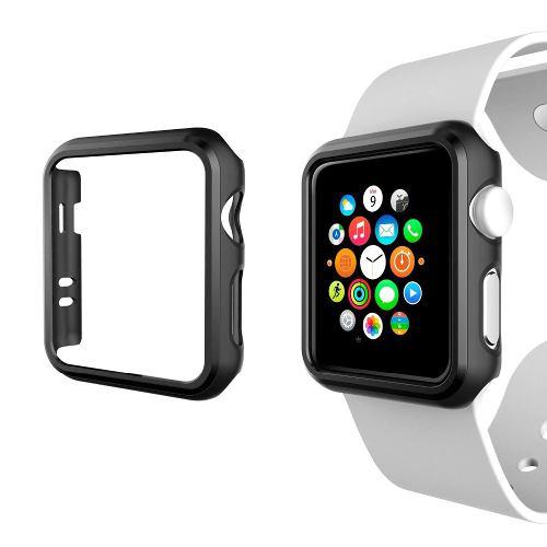 Case Protector Negro Para Apple Watch Series 3 42mm