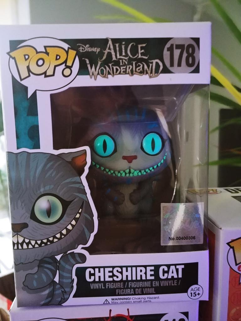 Funko Cheshire Cat Glow Alicia Disney