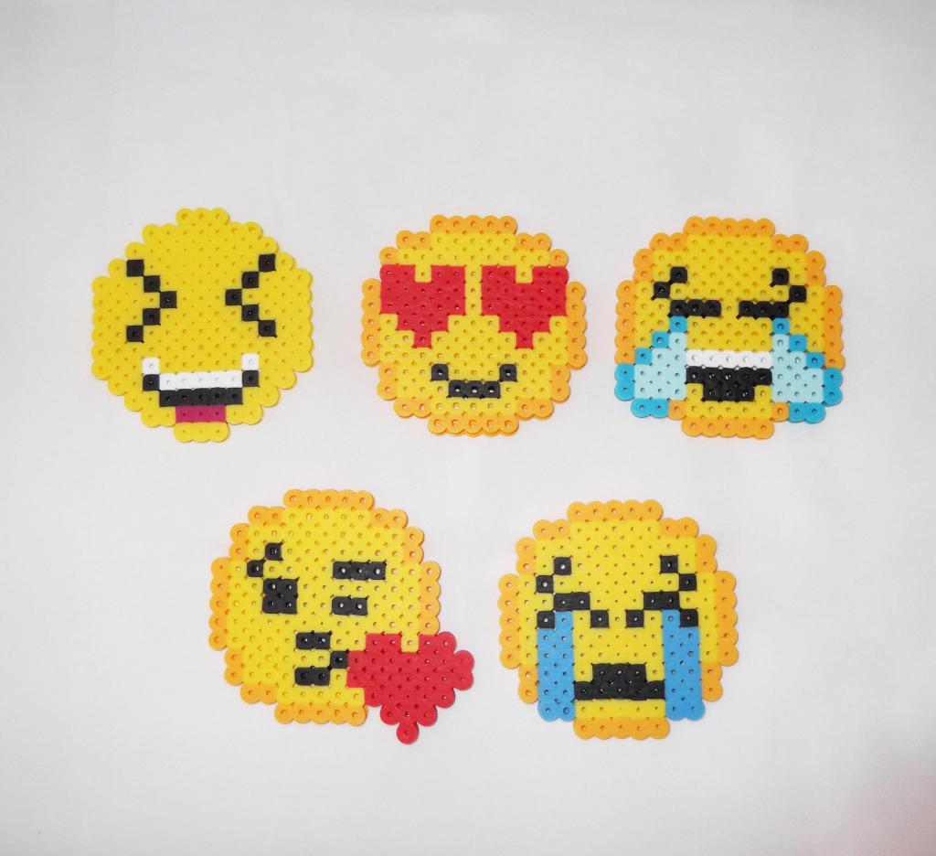 Hama Beads Figuras emojis
