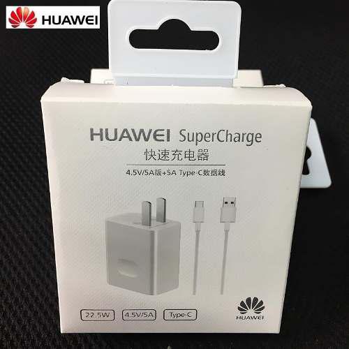 Huawei Cargador Tipo C 5 Amperios P10, Mate 10 Pro, P20 Pro