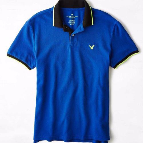 Polo American Eagle Talla M Importado Original En Oferta