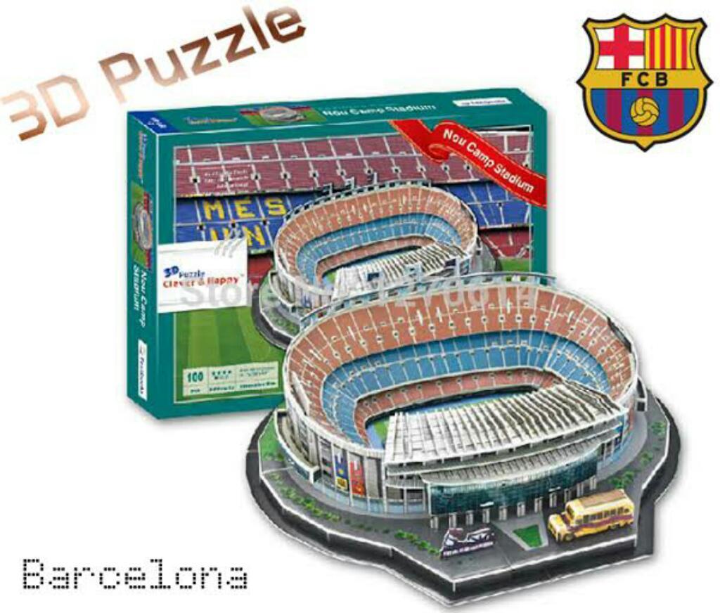 Rompecabezas 3d Camp Nou