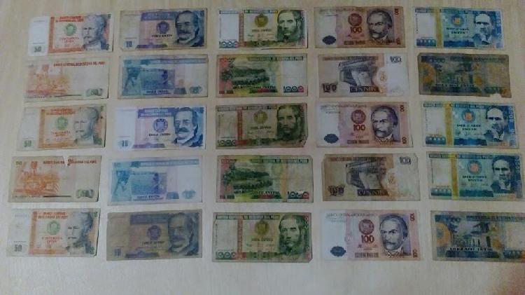 Vendo 25 Billetes Intis Peru