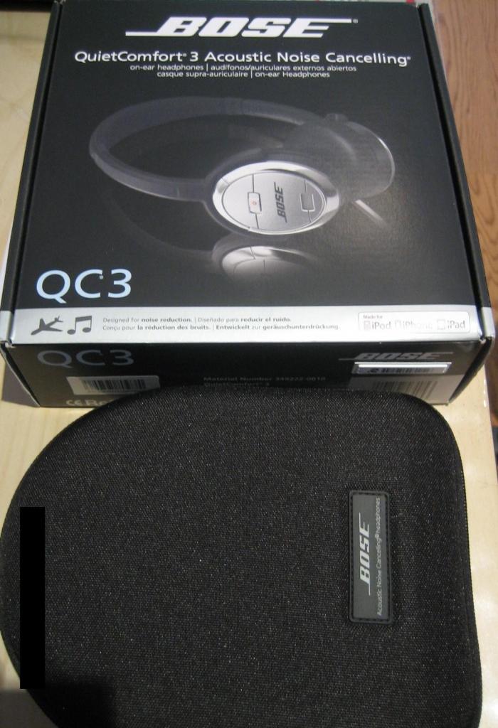 Audifonos Bose QC 3 Noise Cancelling Headphones