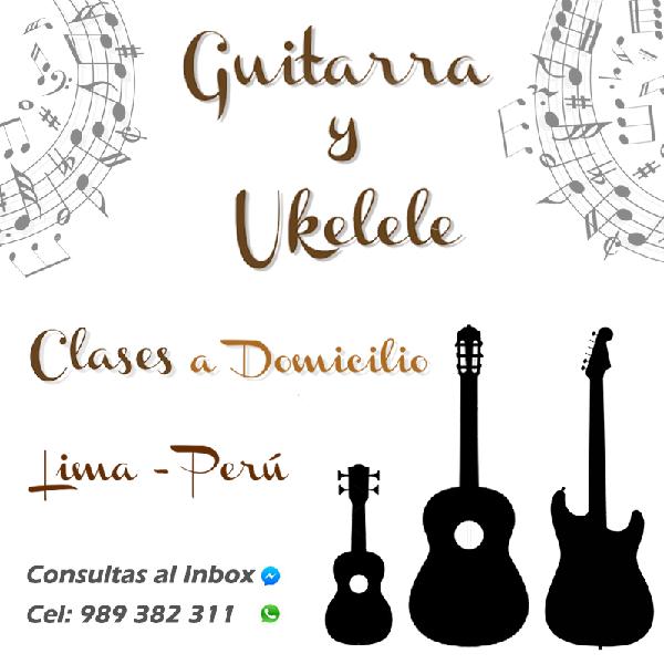 Clases de Guitarra y Ukelele