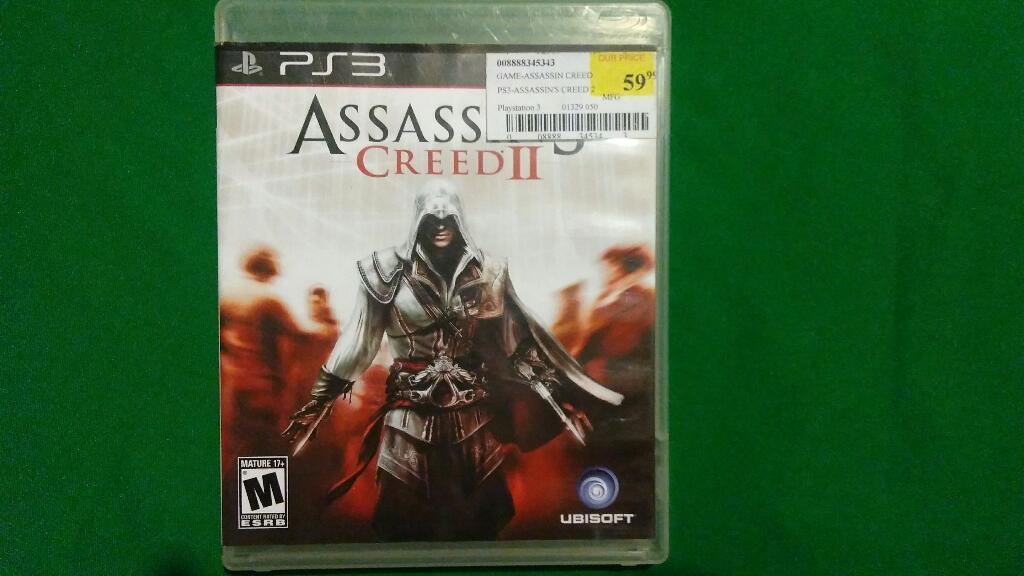 Juego Assassins Creed 2 Ps3