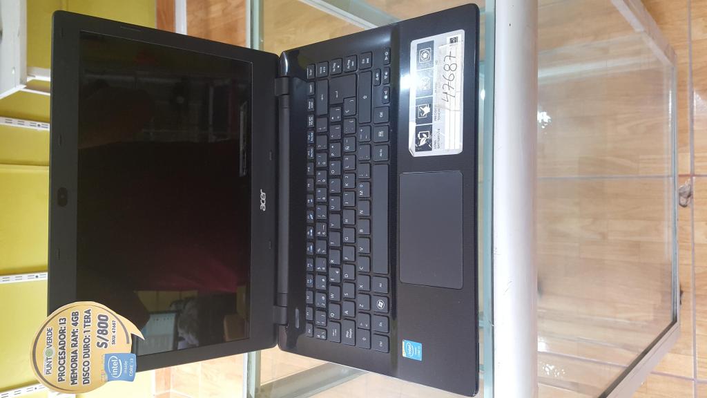 Laptop Acer / Intel I3 / 4gb Ram / 