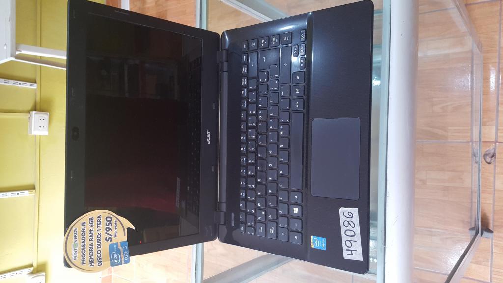 Laptop Acer / Intel I5 / 6GB Ram / 1 Terabyte / 