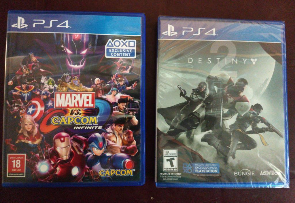 Oferfa Marvel Vs Capcom Y Destiny 2