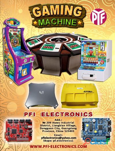 PCB GAME BOARD & GAMING MACHINE