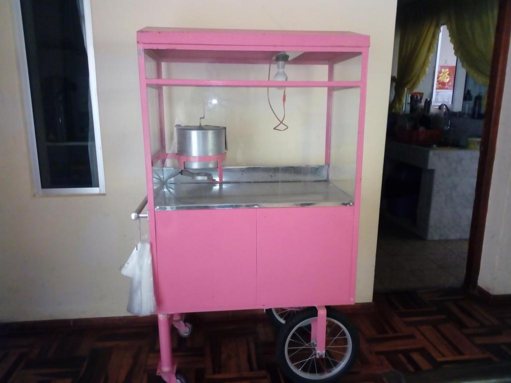 Carrito canchero rosado 