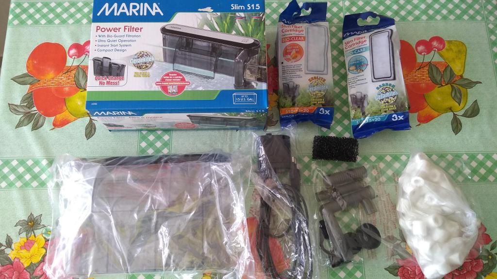 Marina Filtro mochila Slim S15 y cartuchos