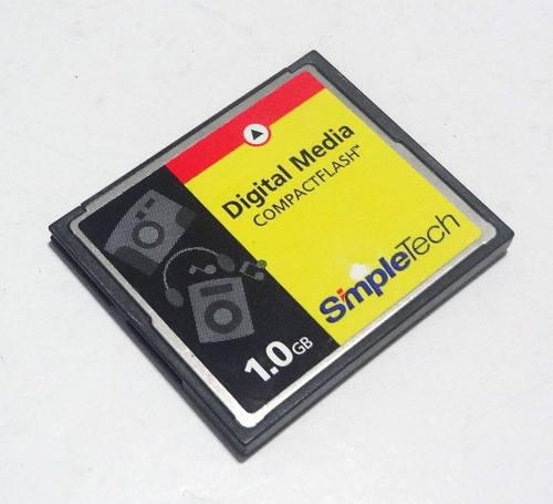 Memoria Compact Flash Simpletech 1gb Digital Media Cf