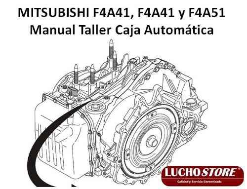 Caja Mitsubishi F4a41 F4a42 F4a51 Manual Taller Reparacion