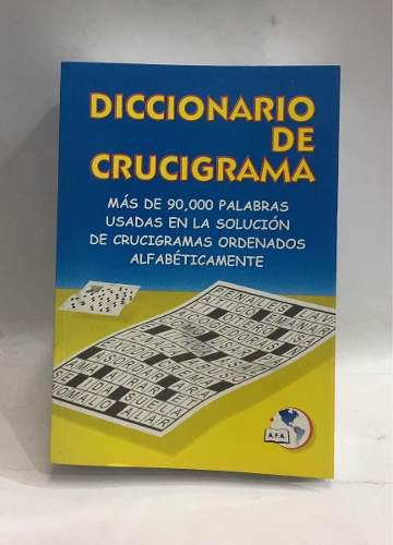 Diccionario De Crucigrama