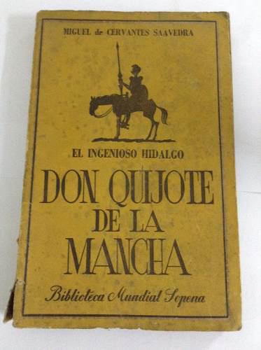 Libro El Ingenioso Hidalgo Don Quijote De La Mancha M. Cerva