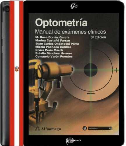 Libro Optometria - Manual De Examenes Clinicos Oftamologia