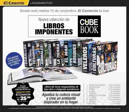 Libros Imponentes. Cube Book. Colección