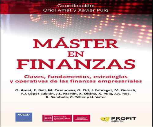 Master En Finanzas - Oriol Amat Y Xavier Puig - Ebook - Pdf