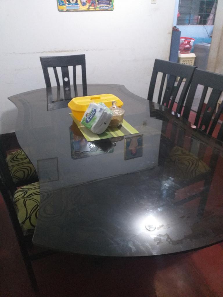 Mesa Comedor Vidrio