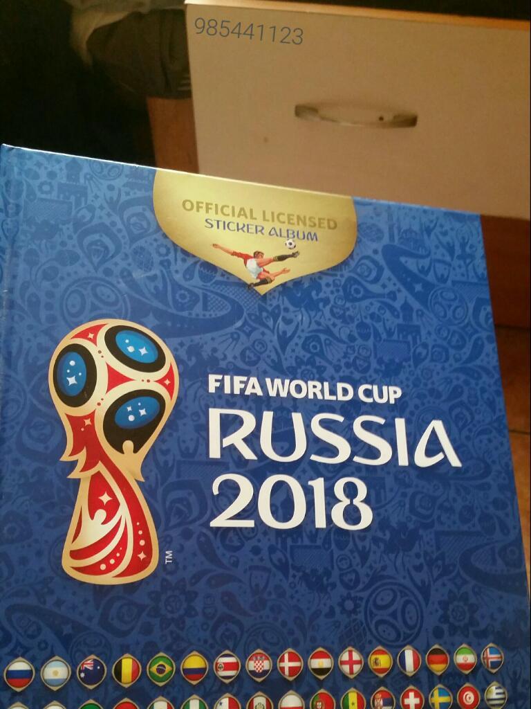 Album Panini Mundial Fifa Rusia 