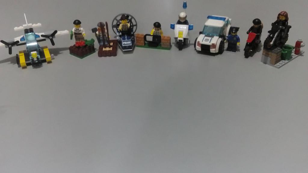 Lego Policías ORIGINALES