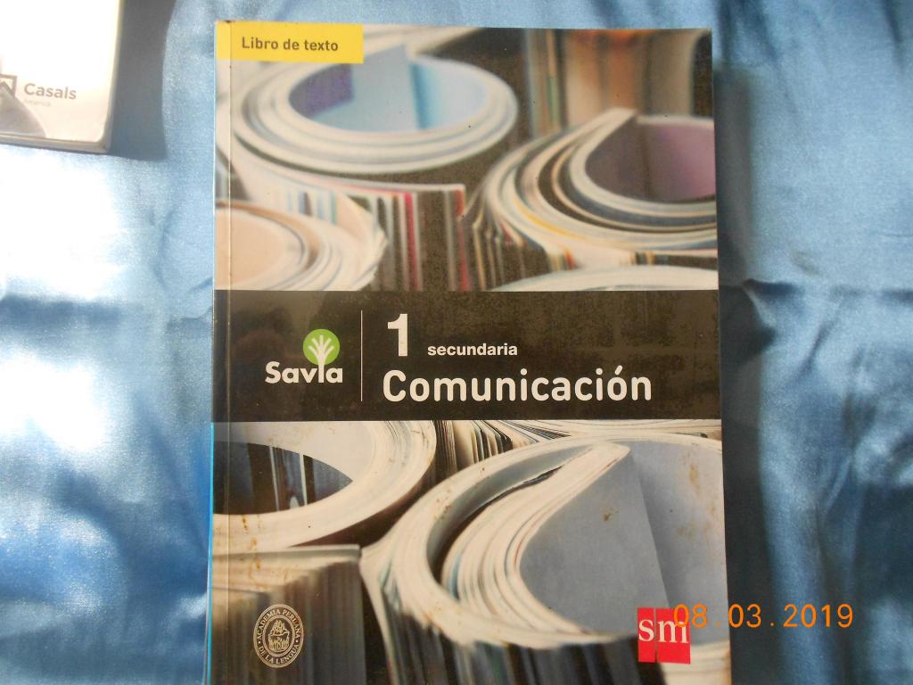 Libro Escolar Comunicacion 1 Secundaria