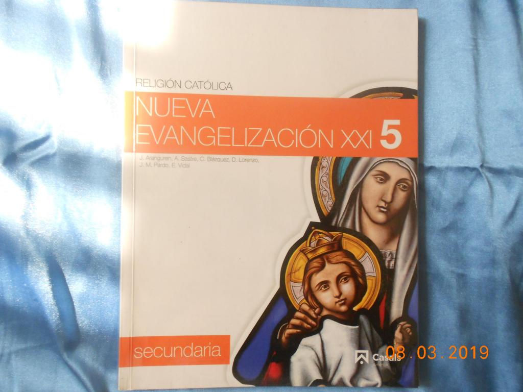 Libro Escolar Nueva Evangelizacion 5 Secundaria