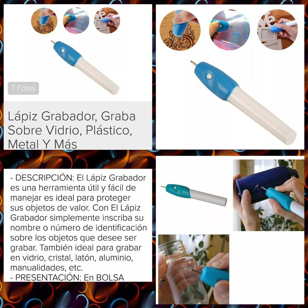 Lápiz Grabador Multiusos