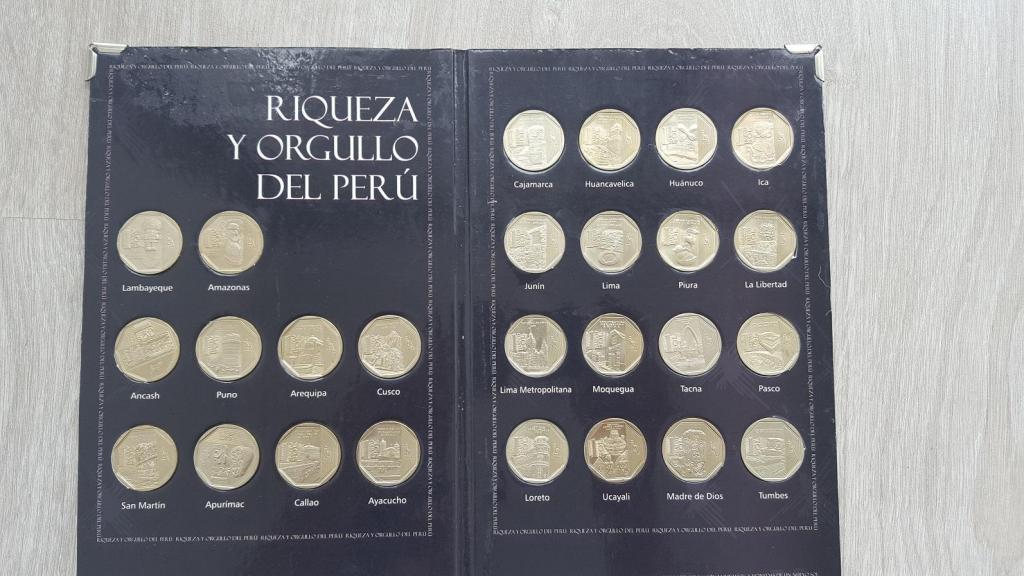 Monedas Colección Numismática Perú