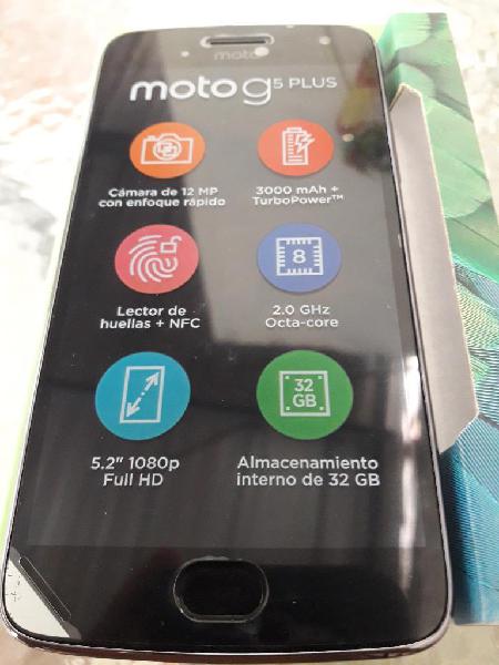 Moto G5 Plus Nuevo en Caja Y Accesorios