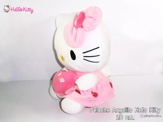 Peluche Hello Kitty Angel Fucsia Bolsa Regalo