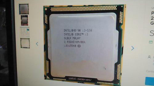 Procesador Intel Core I3 2.93 Ghz -530 1ra Generacion