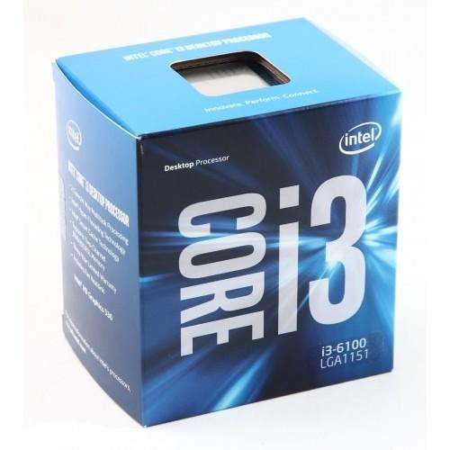Procesador Intel Core I3-6100 3.7ghz 6ta Gen 3mb Lga 1151