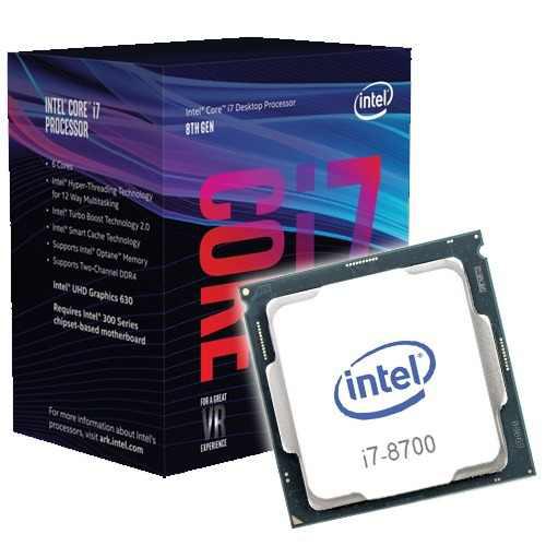 Procesador Intel Core I7-8700 Optane/3.20 Ghz/12 Mb/lga1151