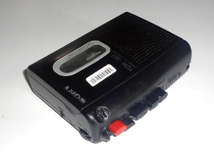 Sony Walkman Cassette TCM323 Grabadora de Voz. Altavoz