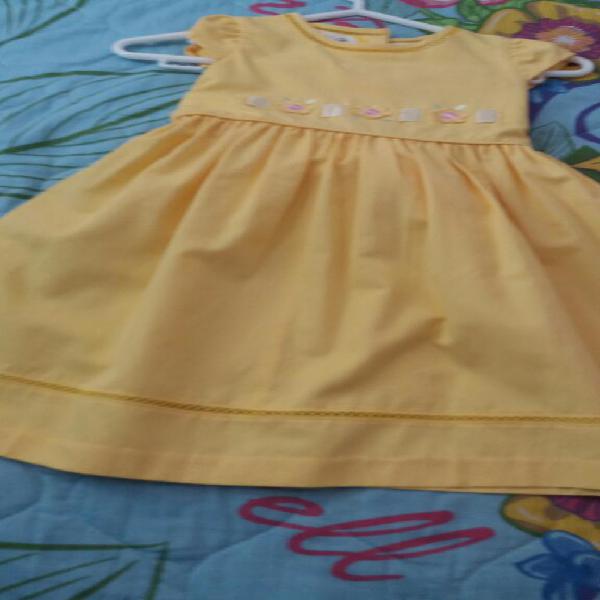 Vestido Amarillo de Niñatalla