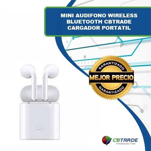 Audifono Bluetooth I7s Tws Cargador Portatil (precio Mayor)