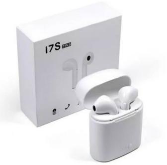 Audifono Celulares Bluetooth Estilo Airpods I7s + Cargador